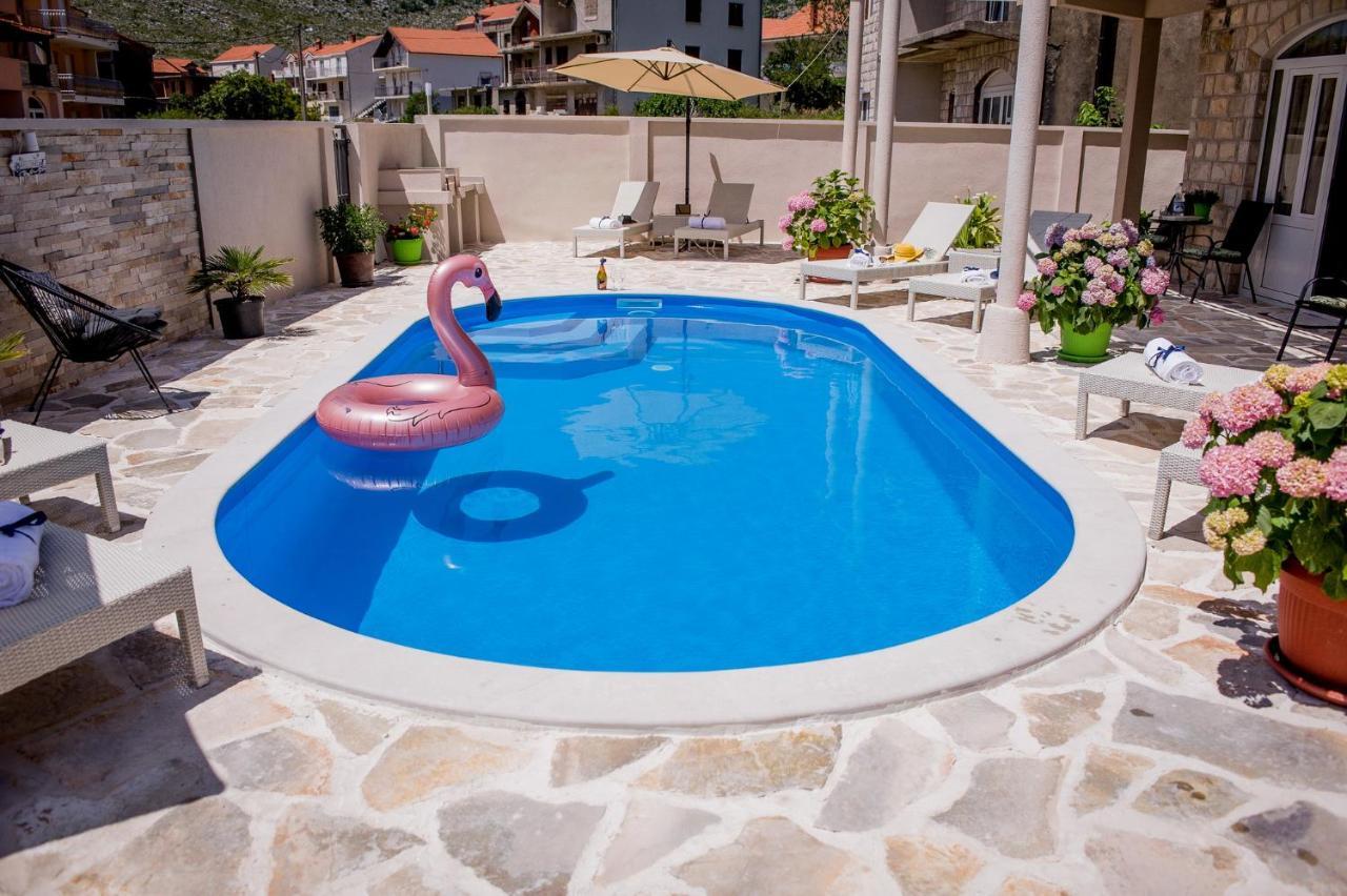 Villa Branka Apartments Near Dubrovnik With Pool Ivanica Dış mekan fotoğraf