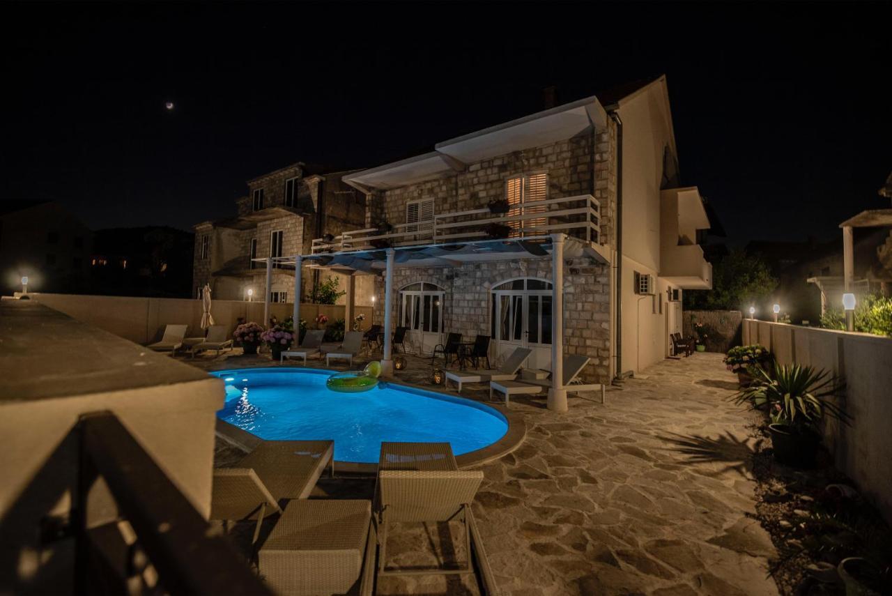 Villa Branka Apartments Near Dubrovnik With Pool Ivanica Dış mekan fotoğraf